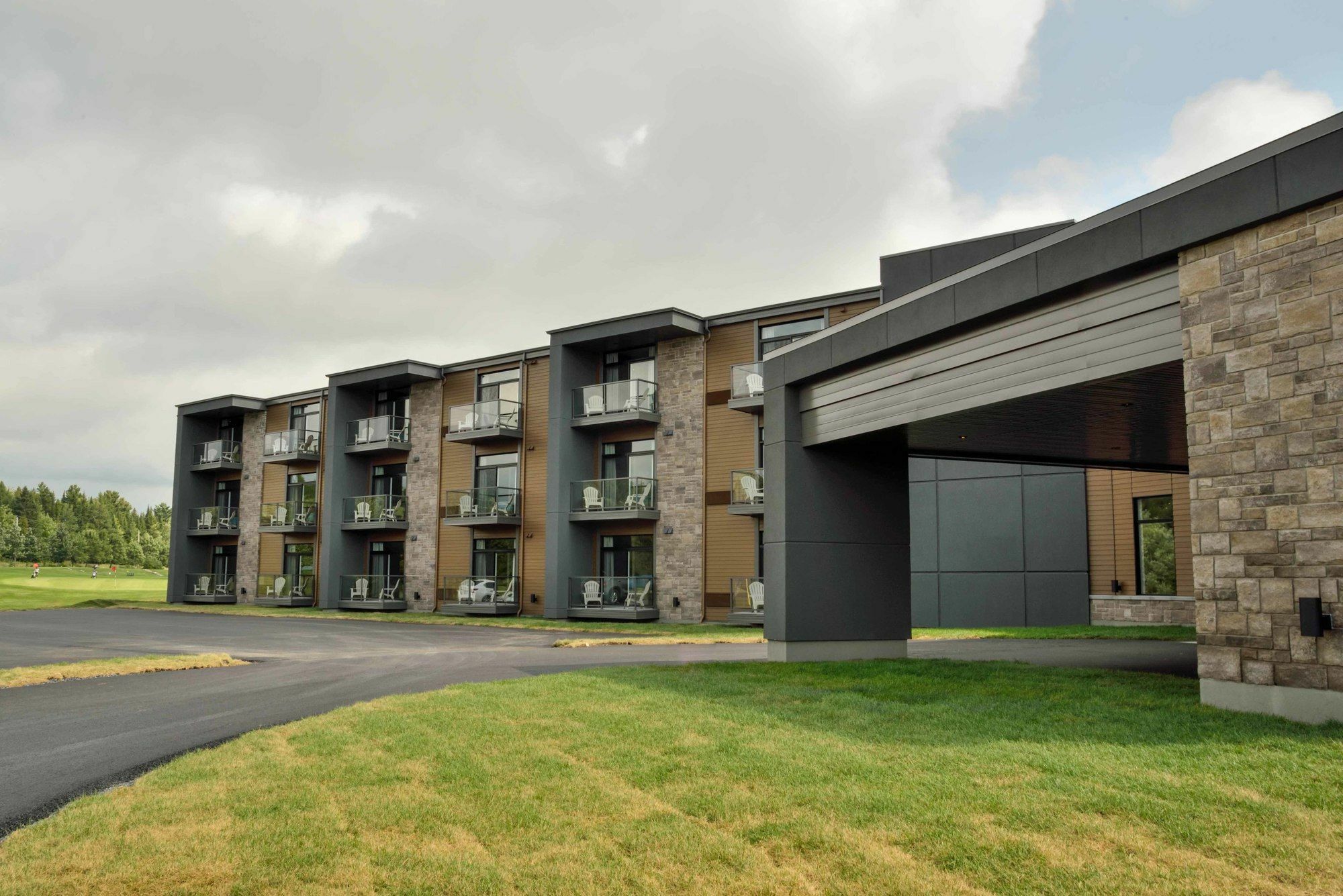 Hotel La Cache Du Golf Beauceville Exteriér fotografie